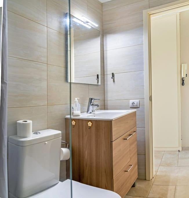 First Line Ocean View Studio Пуэрто-де-Сантьяго Экстерьер фото