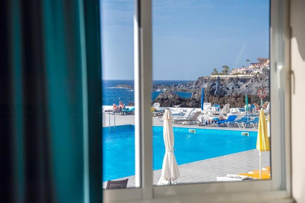 First Line Ocean View Studio Пуэрто-де-Сантьяго Экстерьер фото