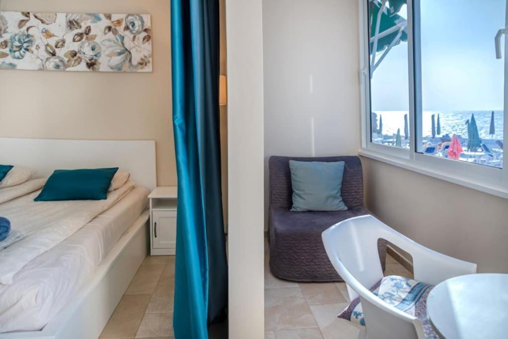 First Line Ocean View Studio Пуэрто-де-Сантьяго Экстерьер фото